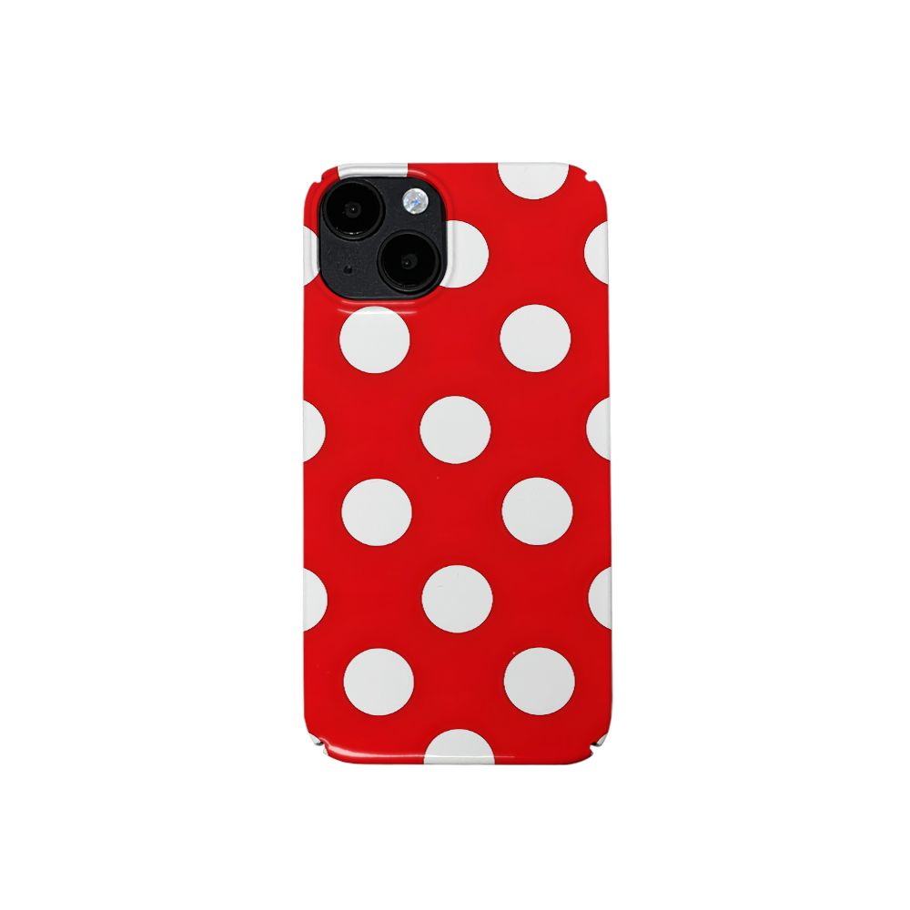 Red & White polka dots